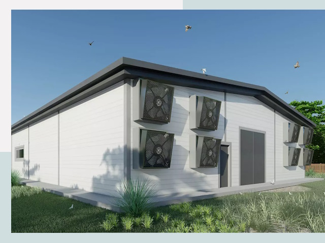 Строительство птичников в Кузнецке