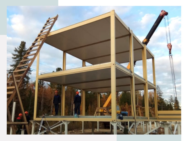 Строительство модульных здания Кузнецк