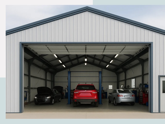 Ангары из сэндвич панелей от 625 руб. в Кузнецк