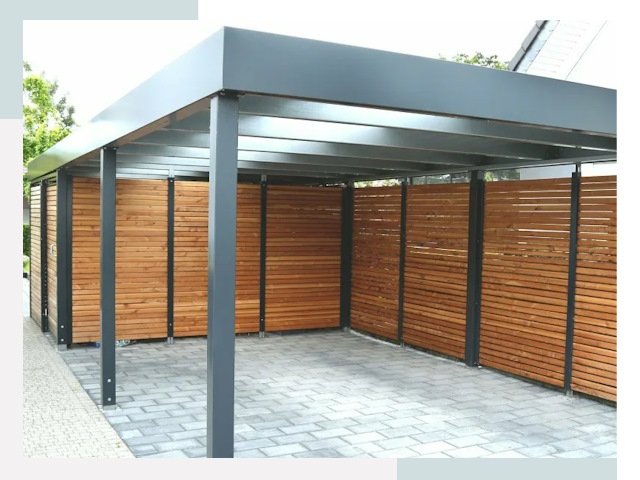 Навесы для парковки в Кузнецке