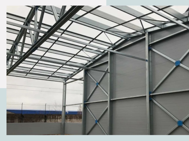 Каркасные ангары от СтальСтрой-Кнц по цене от 625 руб.