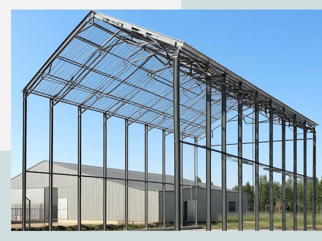 Прямо стенные ангары от СтальСтрой-Кнц по цене 625 руб.