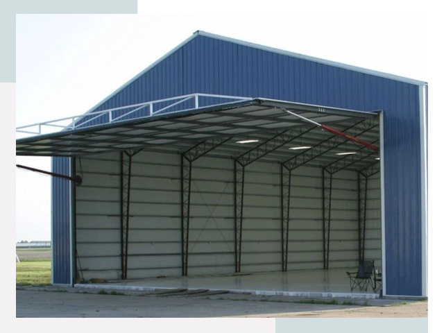 Прямо стенные ангары в Кузнецке