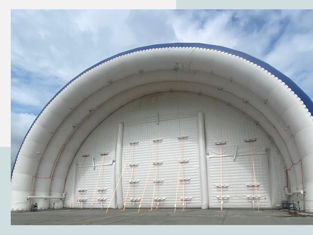 Пневмокаркасные ангары от СтальСтрой-Кнц по цене от 625 руб.