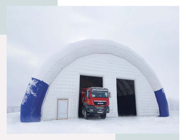 Мобильные ангары в Кузнецке