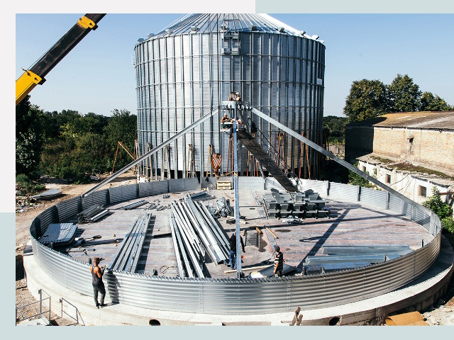 Силосы для зерна в Кузнецк от 625 руб. - Надёжное хранение