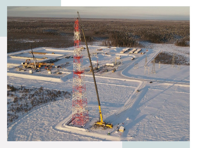 Мачты связи в Кузнецке