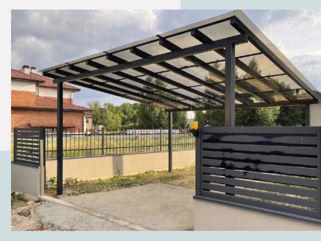 Металлические навесы в Кузнецк от 625 руб. за м²