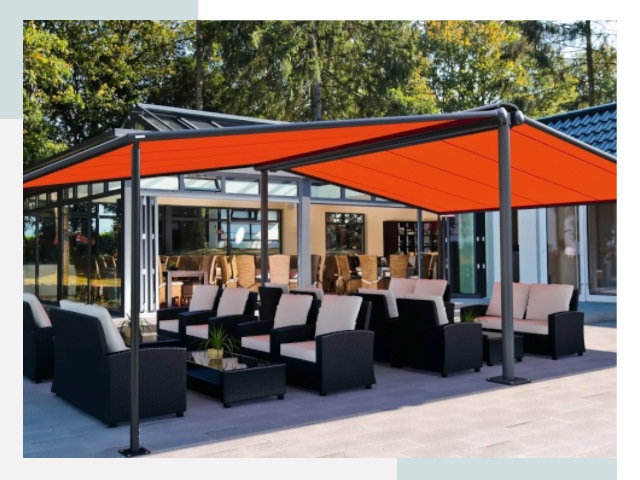 Навесы для кафе и ресторанов в Кузнецке