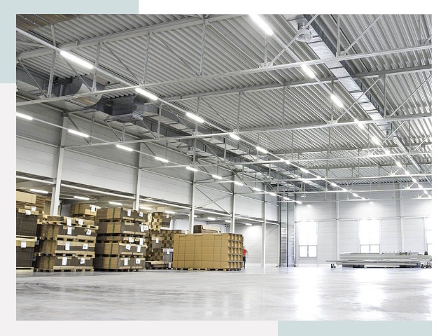 Освещение ангаров в Кузнецке