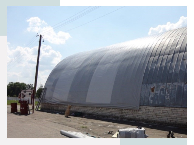 Ремонт ангаров в Кузнецке