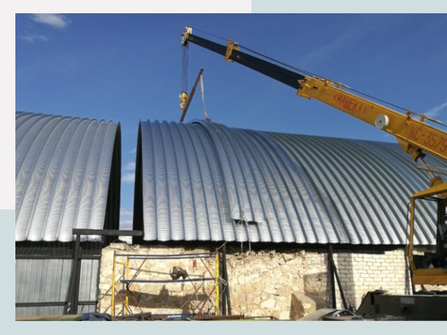 Реконструкция ангаров в Кузнецке от 625 руб.