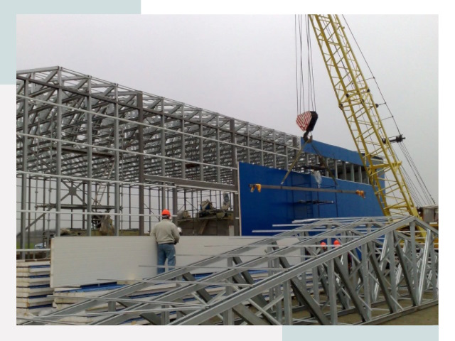 Монтаж ангаров в Кузнецке