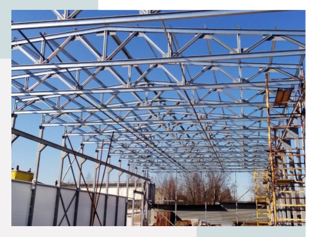 Металлокаркасы для складов в Кузнецке