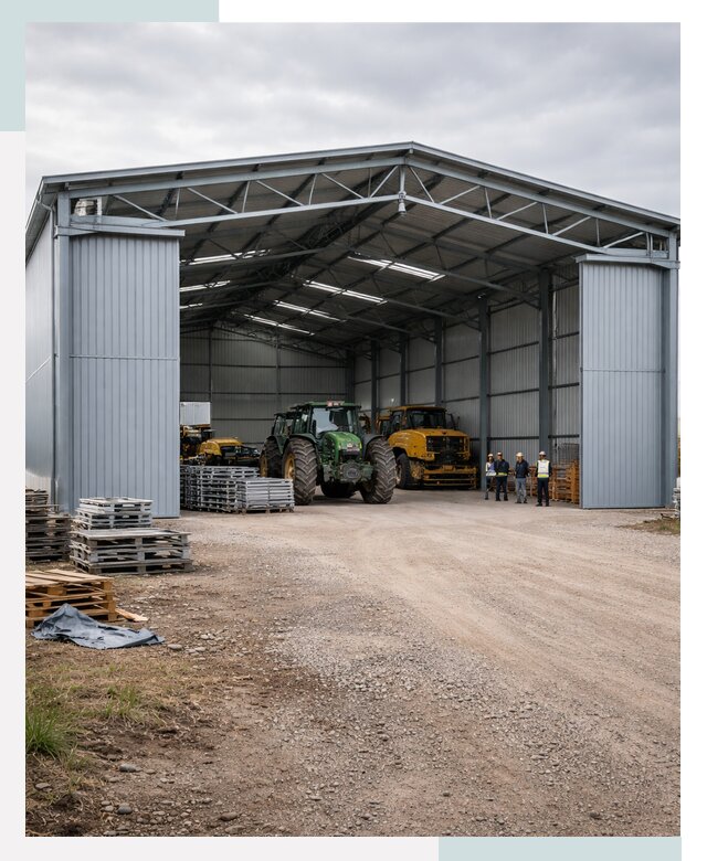 Ангары для сельхозтехники в Кузнецке от 20848 р. | СтальСтрой-Кнц