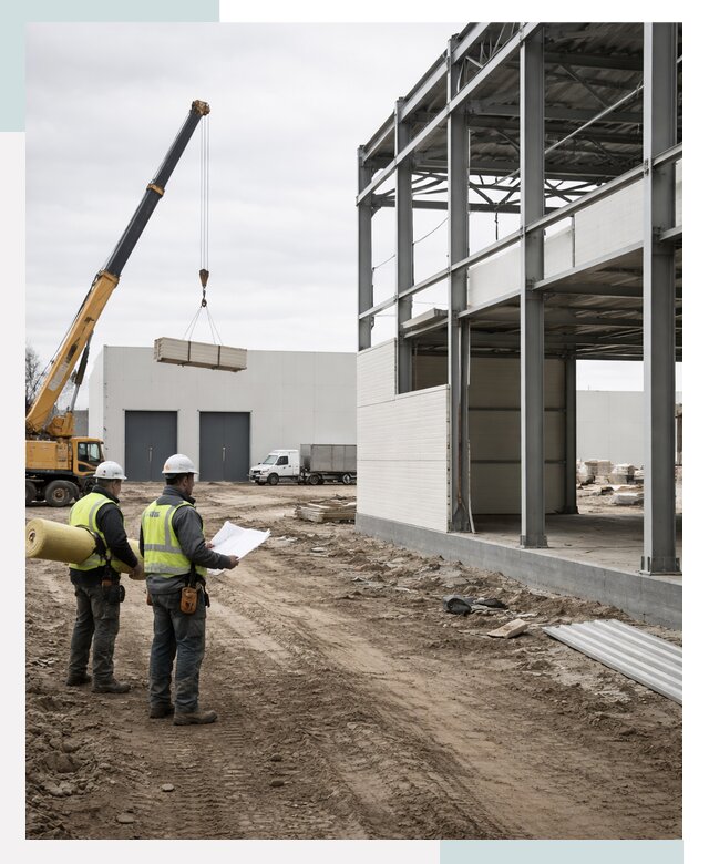 Строительство холодильных складов в Кузнецке от 46908 р. - СтальСтрой-Кнц