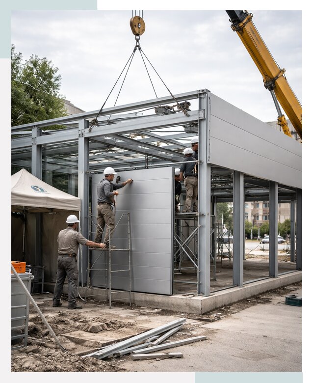 СтальСтрой-Кнц: торговый павильон под ключ в Кузнецке от 36484 р.