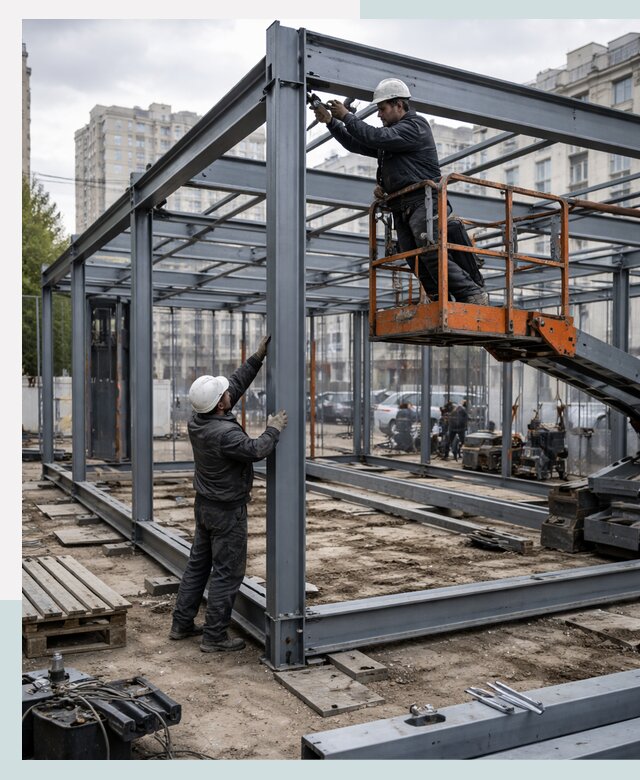 Строительство и монтаж торговых павильонов под ключ в Кузнецке