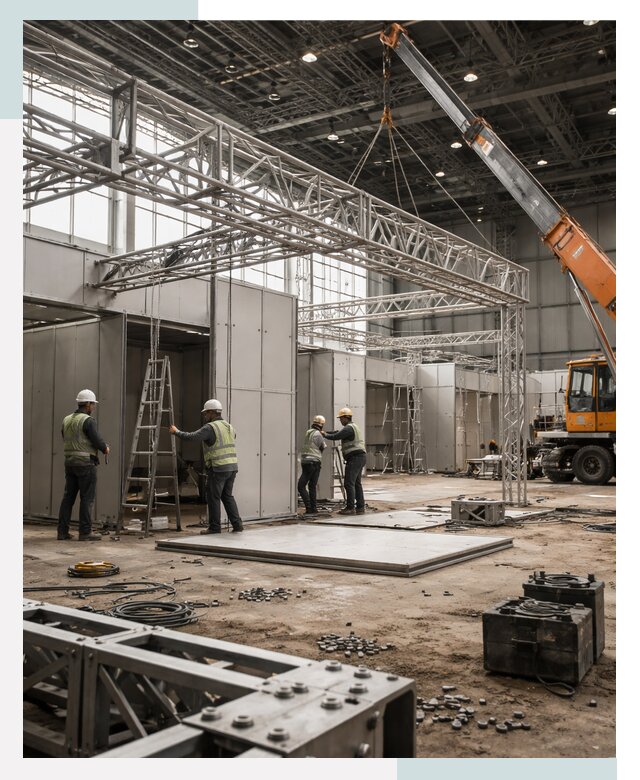 Строительство выставочных павильонов в Кузнецке от 36484 р.| СтальСтрой-Кнц